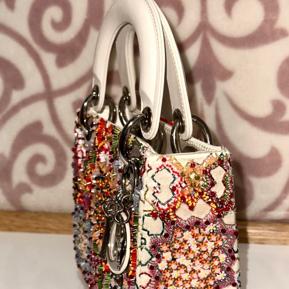 Lady Dior Mini Hand Bag - Picture 3 of 8